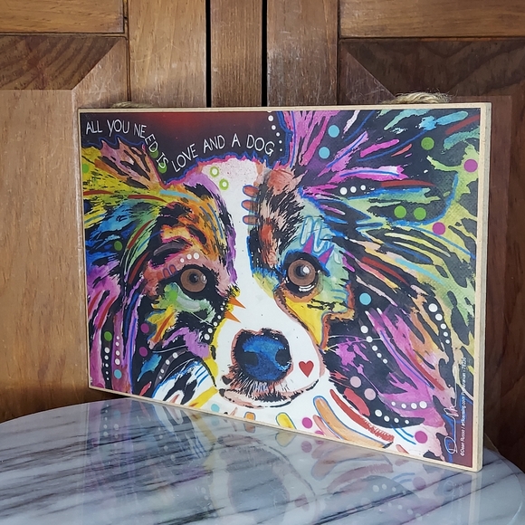 Other - Wooden Pomeranian Sign A